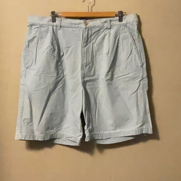 Catalina Blue Flat Front Shorts - Picture 1 of 6